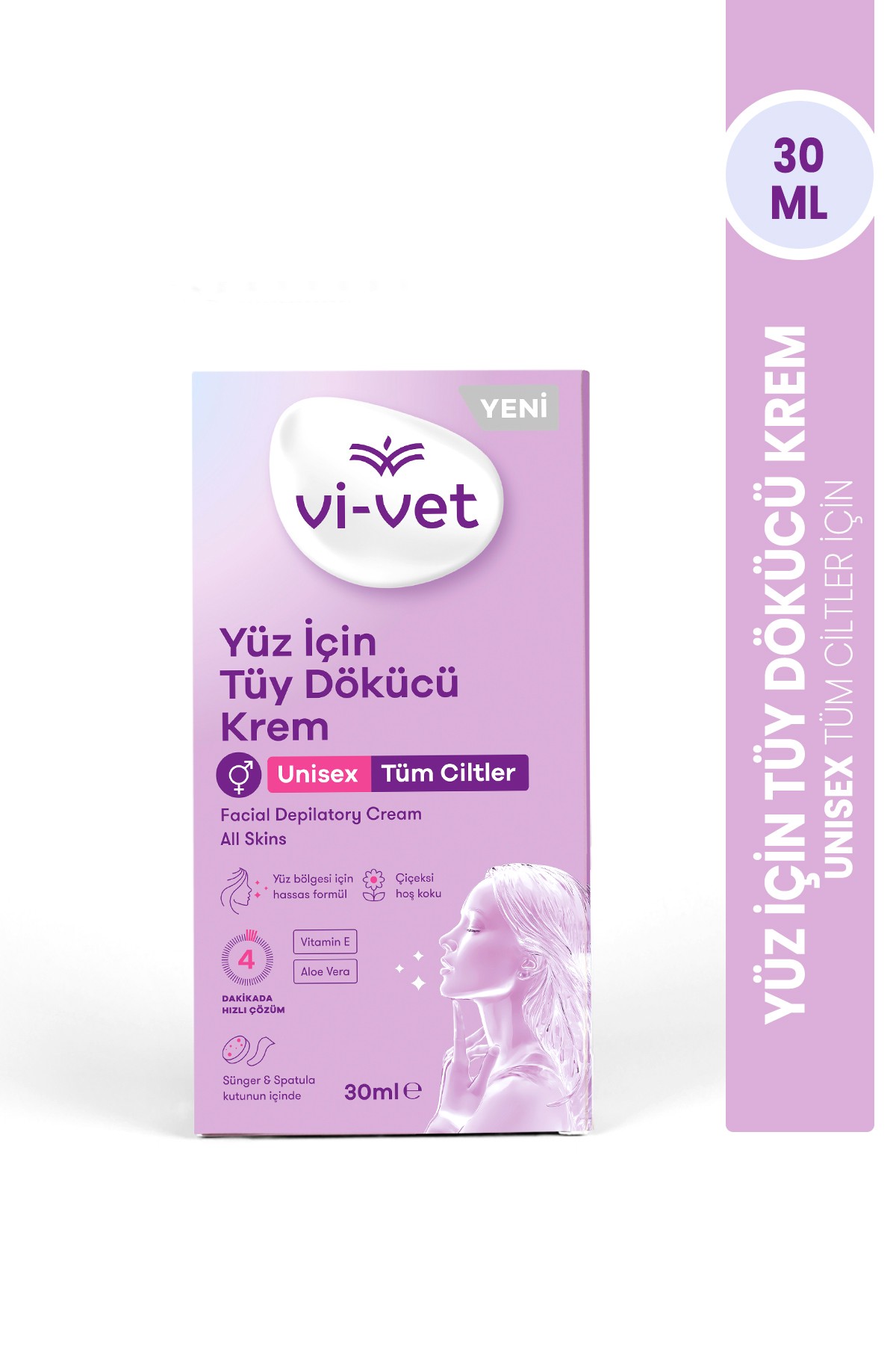 Yüz İçin Tüy Dökücü Krem